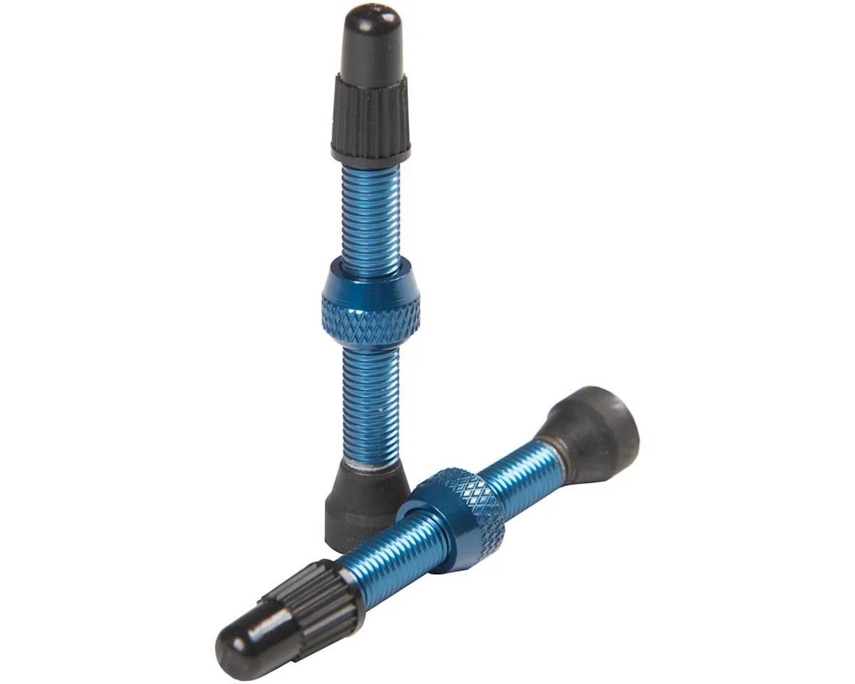 Stan's Alloy Tubeless Valves (Blue) (Pair) (44mm)